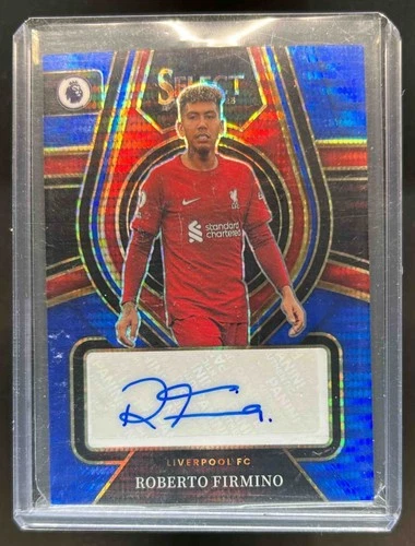 Roberto Firmino 2022 Panini Seleziona Premier League Pulsar Blu #SS-RFO