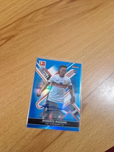 Roberto Massimo 2021 Topps Bundesliga Finest Blue /65