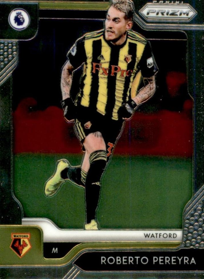 Roberto Pereyra 2019 Panini Prizm Premier League 15