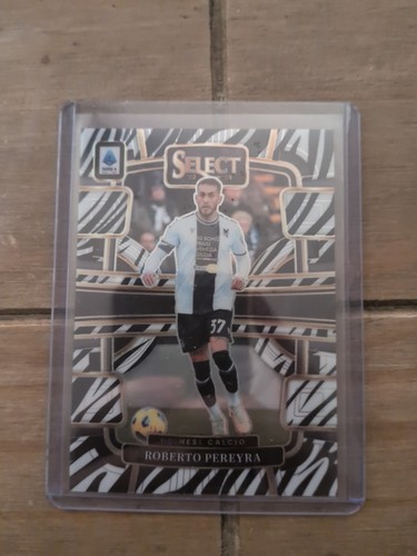 Roberto Pereyra 2023 Panini Select Zebra Prizm /20