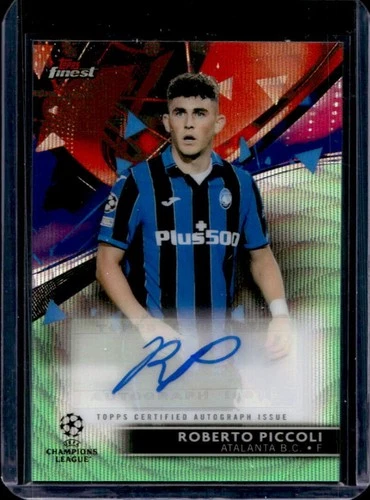 Roberto Piccoli 2021 Topps Finest Green Wave Neon Refractor /99