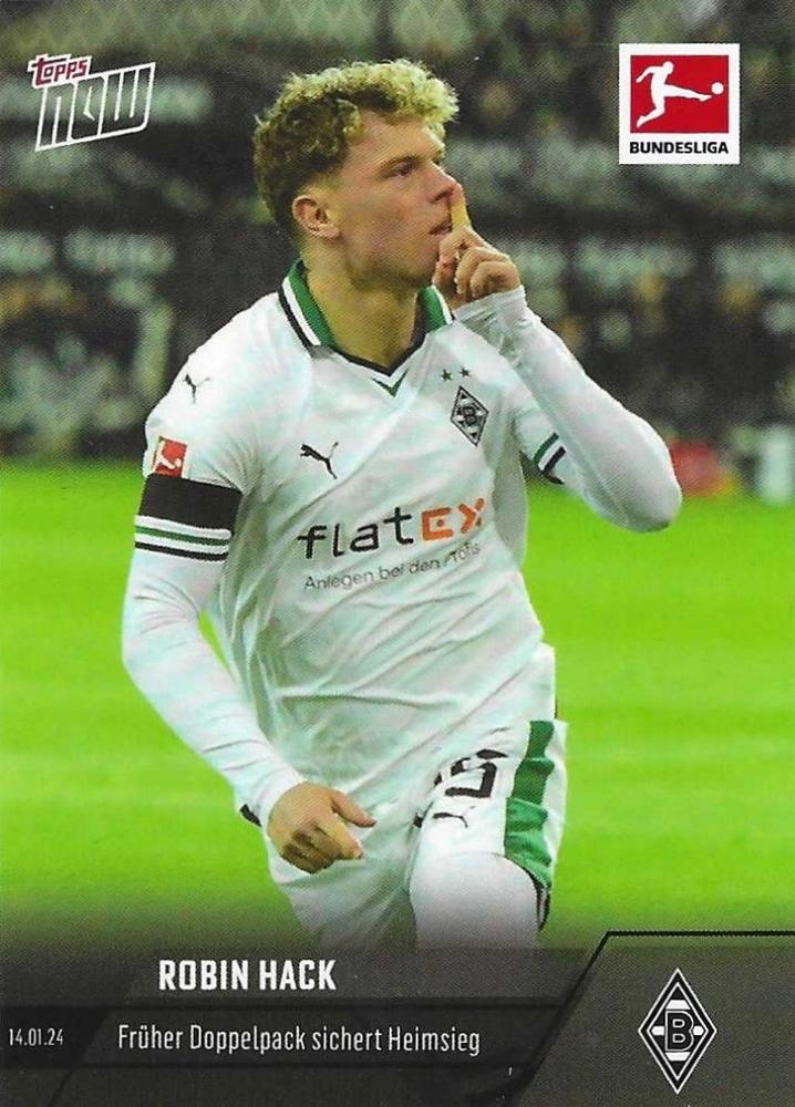 Robin Hack 2023 Topps Now Bundesliga German