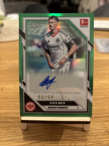 Robin Koch 2025 Topps Bundesliga Green Refractor /99
