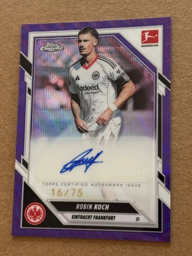 Robin Koch 2025 Topps Chrome /75