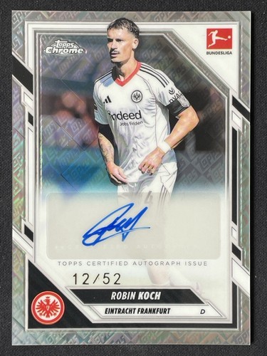 Robin Koch 2026 Topps Chrome Bundesliga ToppsFractor /52
