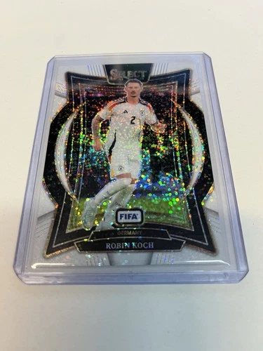 Robin Koch 2024 Panini FIFA Select Terrace White Sparkle