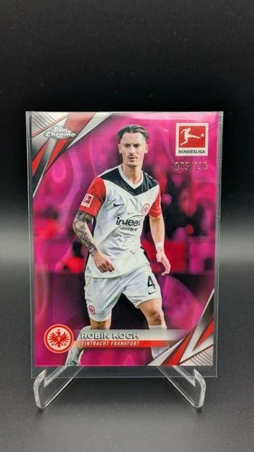 Robin Koch 2025 Topps Merlin Chrome Pink Lava /125