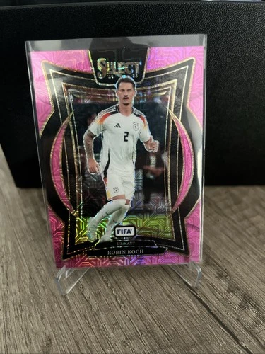 Robin Koch 2024 Panini Select FIFA Pink Mojo Prizm /299