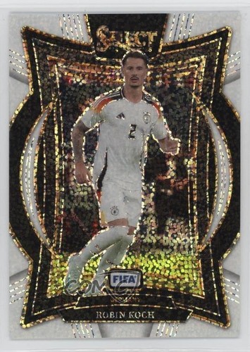 Robin Koch 2024 Panini Select FIFA White Sparkle Prizm