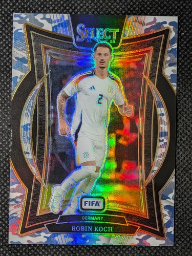 Robin Koch 2024 Panini Select Winter Camo Prizm /30