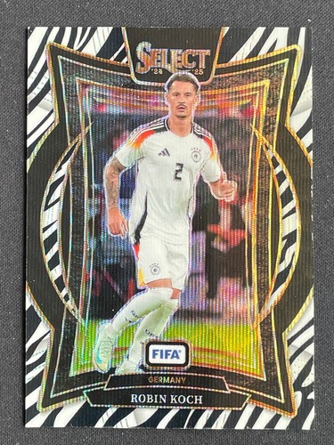 Robin Koch 2024 Panini Select Zebra Prizm #75