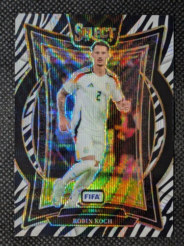 Robin Koch 2024 Panini Select Zebra Stripe Prizm