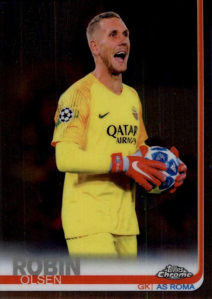 Robin Olsen 2018 Topps Chrome UCC 3