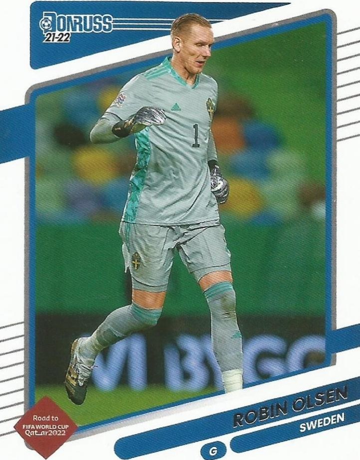 Robin Olsen 2021 Panini Donruss Soccer 156