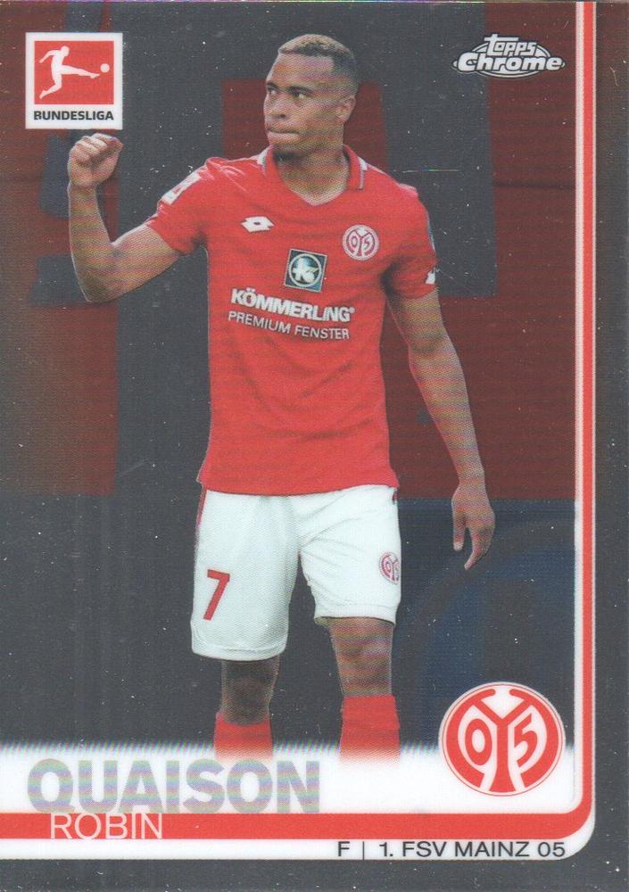 Robin Quaison 2019 Topps Chrome Bundesliga 22