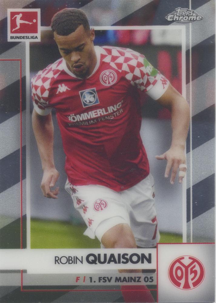 Robin Quaison 2020 Topps Chrome Bundesliga 70