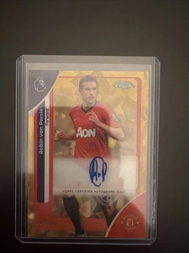Robin van Persie 2026 Topps Chrome Sapphire /50