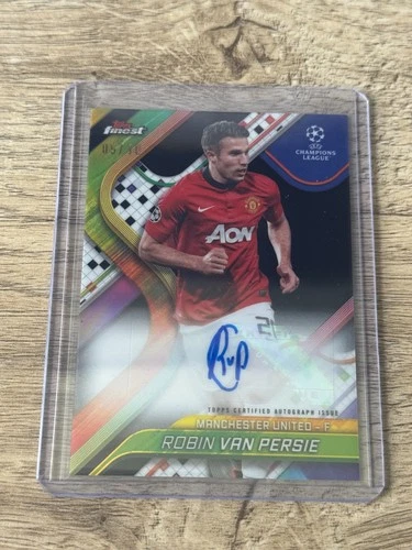 Robin van Persie 2024 Topps Finest /10