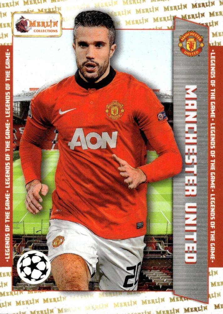 Robin van Persie 2023 Topps Merlin Heritage UEFA Club Competitions