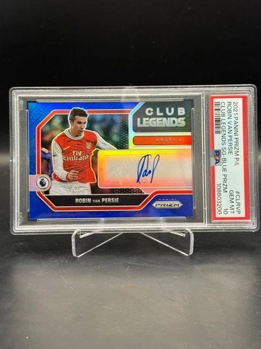 Robin Van Persie 2021 Panini Prizm Blue Prizm
