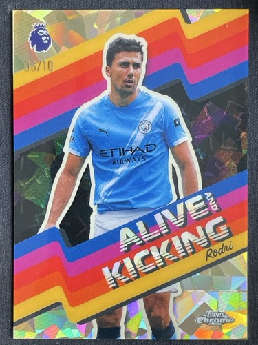Rodri 2025 Topps Chrome Sapphire Black /10