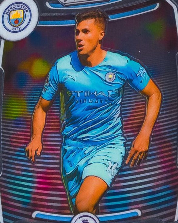 Rodri 2021 Panini Prizm Premier League 4