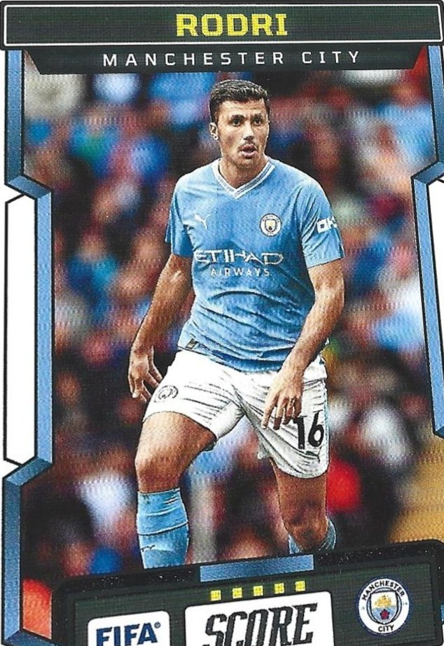 Rodri 2023 Panini Score FIFA