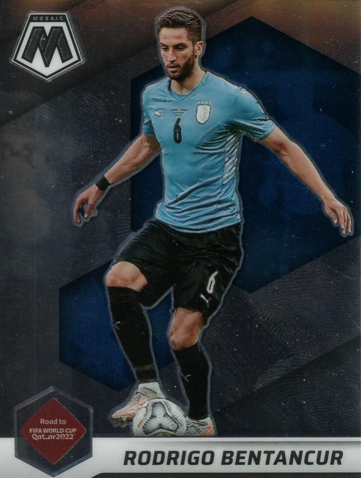 Rodrigo Bentancur 2021 Panini Mosaic Road to FIFA World Cup