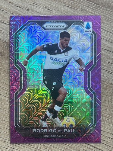 Rodrigo de Paul 2020 Panini Chronicles Prizm Purple Mojo Prizm