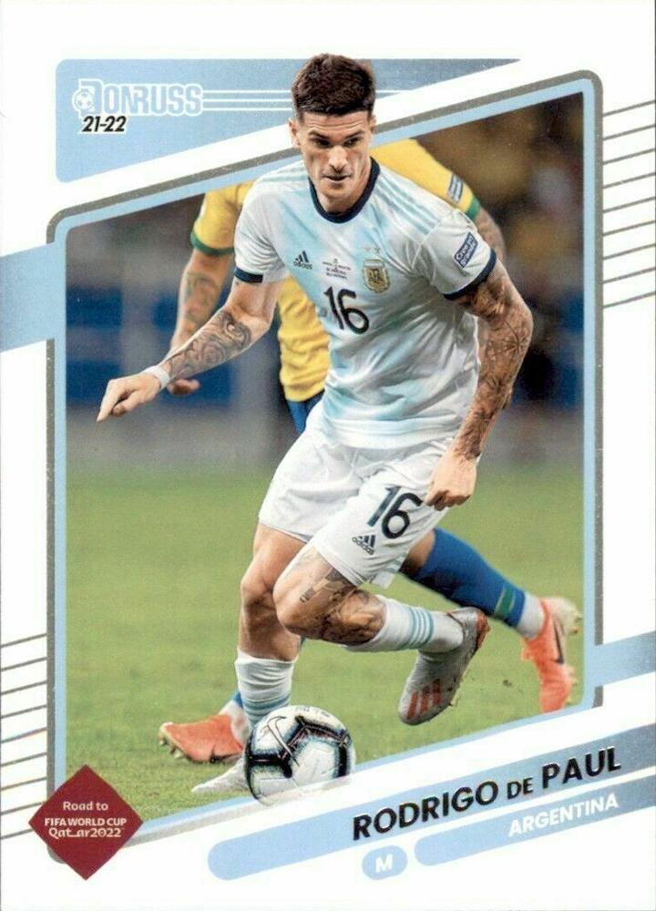 Rodrigo de Paul 2021 Panini Donruss Soccer 11