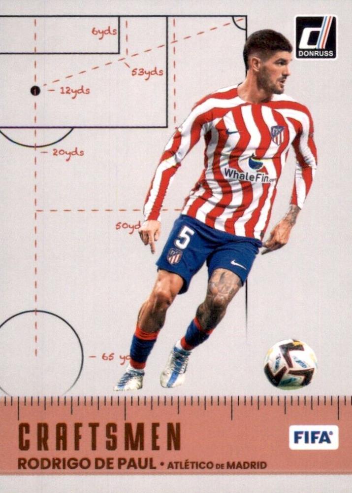 Rodrigo de Paul 2022 Panini Donruss Soccer 2