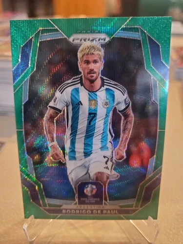 Rodrigo de Paul 2024 Panini Prizm Green Wave