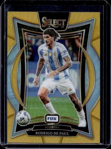 Rodrigo de Paul 2024 Panini Select FIFA Gold /10