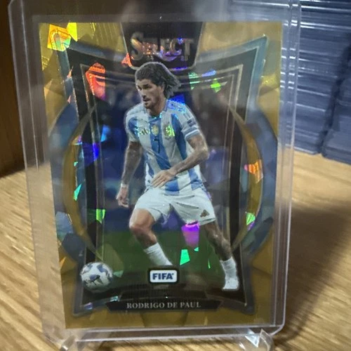 Rodrigo De Paul 2024 Panini Select Gold Ice Prizm /10