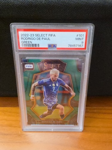 Rodrigo De Paul 2022 Panini Select Green 2/5