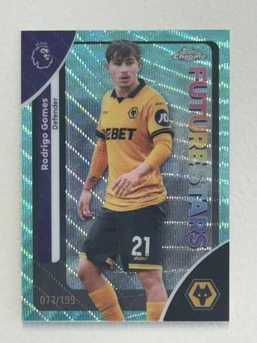 Rodrigo Gomes 2026 Topps Chrome Aqua Prism /199