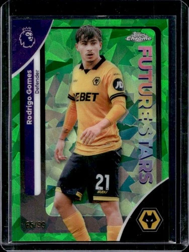 Rodrigo Gomes 2026 Topps Chrome Sapphire Green Refractor /99