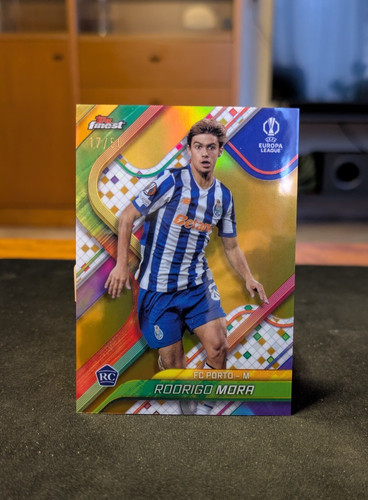 Rodrigo Mora 2024 Topps Finest Gold /50