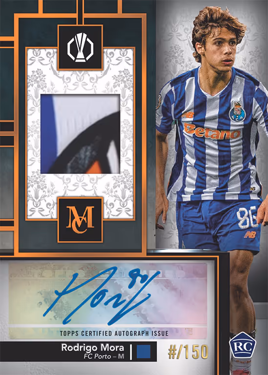 Rodrigo Mora 2024 Topps Finest UEFA Club Competitions