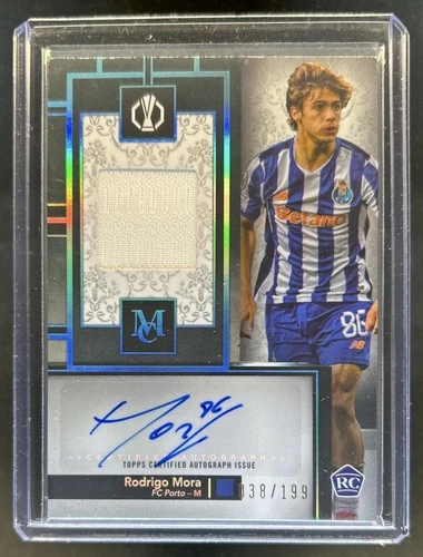 Rodrigo Mora 2024 Topps Museum Aquamarine /199