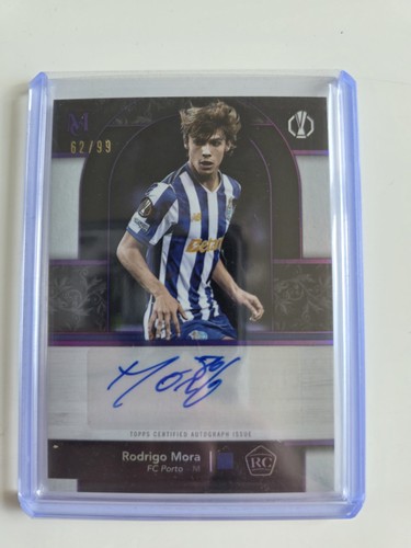 Rodrigo Mora 2024 Topps Museum Collection UEFA Amethyst /99