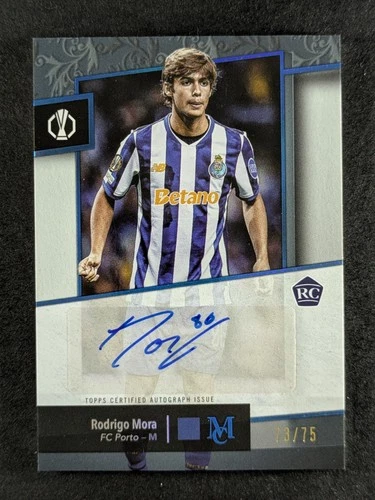 Rodrigo Mora 2024 Topps Museum Sapphire 73/75