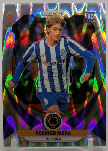 Rodrigo Mora 2025 Panini Prizm Copa Mundial de Clubes de la FIFA Seismic Prizm