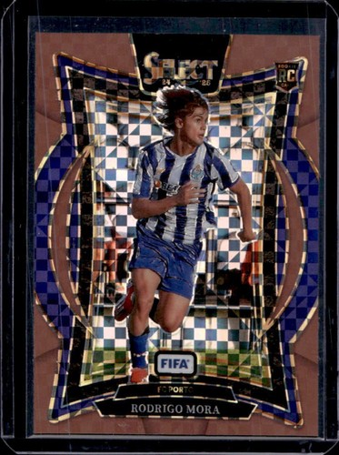 Rodrigo Mora 2024 Panini Select FIFA Bronze Checker /75