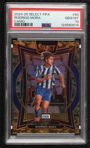 Rodrigo Mora 2024 Panini Select FIFA Camo Prizm 66/135