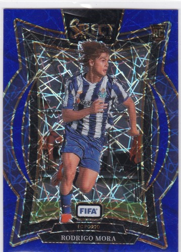 Rodrigo Mora Tereance 2024 Panini Select FIFA Blue Lazer