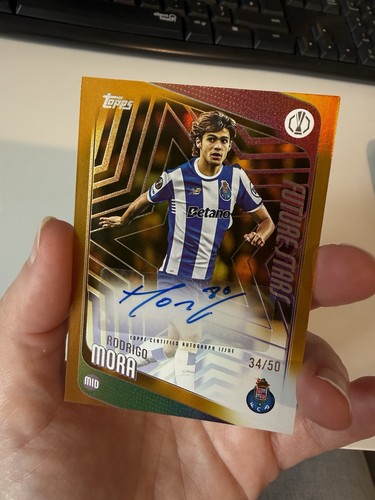Rodrigo Mora 2025 Topps UEFA Club Competitions /50
