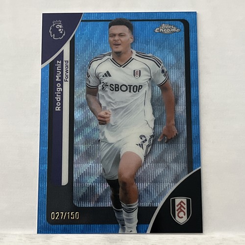 Rodrigo Muniz 2026 Topps Chrome Blue Raywave /150