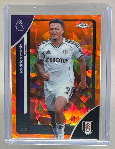 Rodrigo Muniz 2026 Topps Chrome Orange Refractor /25