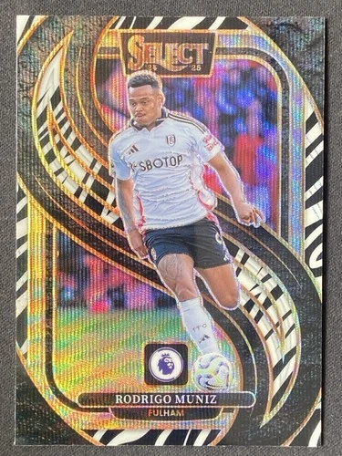 Rodrigo Muniz 2024 Panini Select Mezzanine Zebra Prizm #122